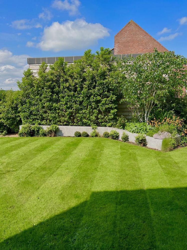 Formal Lawn & Border